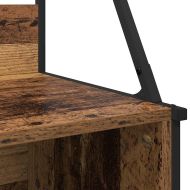 Държач за дрехи Старо дърво 100 x 41 x 184 см Инженерно дърво