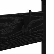 Държач за дрехи Черния дъб 100 x 41 x 184 см Инженерно дърво