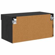 ТВ шкаф Черния дъб 60 x 30 x 30 cm Инженерно дърво