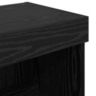 Телевизионни шкафове 2 pcs Черния дъб 60 x 30 x 30 cm