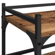 Кухненска количка Старо дърво 50 x 35 x 75.5 см Инженерно дърво