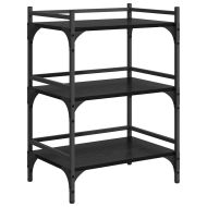 Кухненска количка Черния дъб 50 x 35 x 75.5 см Инженерно дърво