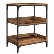 Кухненска количка Старо дърво 60 x 41 x 80.5 см Инженерно дърво