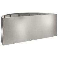 Кашпа Сребрист 90 x 45 x 35 cm Неръждаема стомана