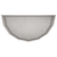 Кашпа Сребрист 90 x 45 x 35 cm Неръждаема стомана