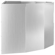 Кашпа Сребрист 90 x 45 x 35 cm Галванизирана стомана