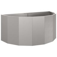 Кашпа Ръждясало 120 x 60 x 50 см Патинираща стомана