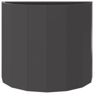 Кашпа Черно 60 x 30 x 50 см Стомана