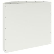 Кашпа Бяло 60 x 30 x 50 см Стомана