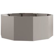 Кашпа Ръждясало 90 x 90 x 35 см Патинираща стомана