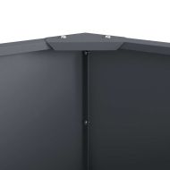 Кашпа Антрацит 60 x 60 x 35 cm Стомана