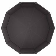 Кашпа Черно 120 x 120 x 50 см Стомана