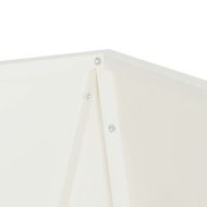 Кашпа 2 pcs Бяло 30 x 30 x 75 см Стомана