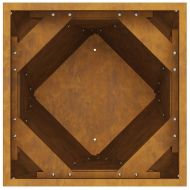 Кашпа Ръждясало 30 x 30 x 75 см Патинираща стомана