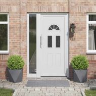 Кашпа 2 pcs Антрацит 40 x 40 x 40 cm Стомана