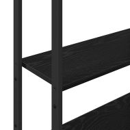 Шкаф за книги Черния дъб 60 x 24 x 161 см Инженерно дърво