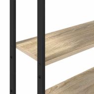 Шкаф за книги Сонома дъб 60 x 24 x 161 см Инженерно дърво