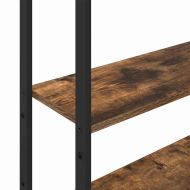 Шкаф за книги Димян дъб 60 x 24 x 161 см Инженерно дърво