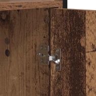 Шкаф за книги Старо дърво 60 x 24 x 161 см Инженерно дърво