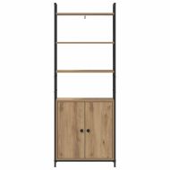 Шкаф за книги Дъб 60 x 24 x 161 см Инженерно дърво