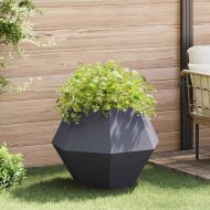 Кашпа Антрацит 75 x 75 x 60 см Стомана