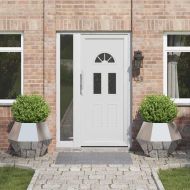 Кашпа 2 pcs Сребрист 75 x 75 x 60 см Неръждаема стомана