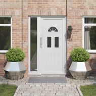 Кашпа 2 pcs Сребрист 75 x 75 x 60 см Галванизирана стомана