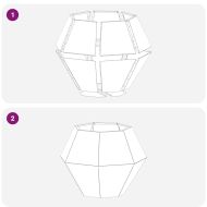 Кашпа Ръждясало 75 x 75 x 60 см Патинираща стомана