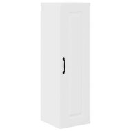 Кухненски шкаф Лъскаво бяло 30 x 31 x 100 см Инженерно дърво