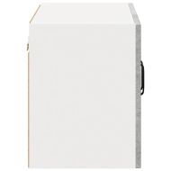 Горен кухненски шкаф с врата Циментено сиво 60 x 31 x 40 см