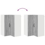 Кухненски шкаф Сив Сонома 57 x 57 x 80 см Инженерно дърво