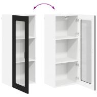 Кухненски шкаф Черно 40 x 31 x 100 см Инженерно дърво