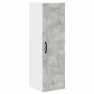 Кухненски шкаф Циментено сиво 30 x 31 x 100 см Инженерно дърво