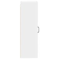Кухненски шкаф Лъскаво бяло 40 x 31 x 100 см Инженерно дърво