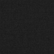 Леглова рамка с тапицирана гръбна част Черно 200 x 200 cm