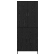 Висок шкаф Черния дъб 69,5 x 34 x 180 см Инженерно дърво