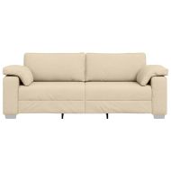 Диван Крем 219 x 77 x 82 см текстил