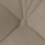Възглавници за седалки 4 pcs Таупе 45 x 45 cm