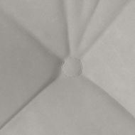 Възглавници за седалки 4 pcs Светлосиво 45 x 45 cm