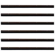 Запечатващи четки за врата с винтово закрепване 6 pcs Кафяво