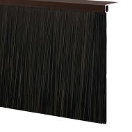 Запечатващи четки за врата с винтово закрепване 6 pcs Кафяво