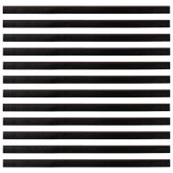 Запечатващи четки за врата с винтово закрепване 12 pcs Кафяво