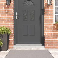 Запечатващи четки за врата с винтово закрепване 6 pcs Сребрист