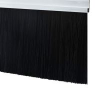 Запечатващи четки за врата с винтово закрепване 6 pcs Сребрист