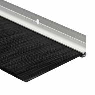 Запечатващи четки за врата с винтово закрепване 6 pcs Сребрист