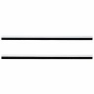 Запечатващи четки за врата с винтово закрепване 2 pcs Бяло