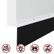 Запечатващи четки за врата с винтово закрепване 2 pcs Бяло