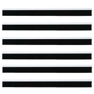 Запечатващи четки за врата с винтово закрепване 6 pcs Бяло