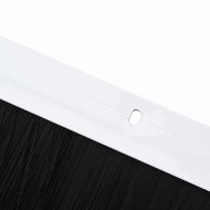 Запечатващи четки за врата с винтово закрепване 12 pcs Бяло