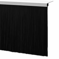 Запечатващи четки за врата с винтово закрепване 6 pcs Бяло